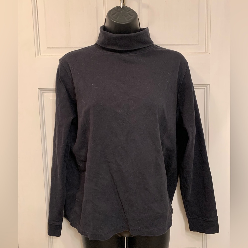 L.L.Bean black turtleneck
